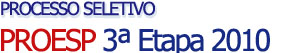 PROESP 3� Etapa